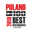 2018 100 best restaurants Poland